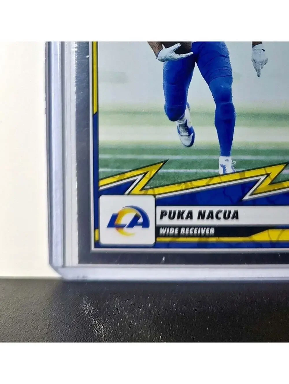 Puka Nacua 2025 Panini NFL #19 Foil Sticker Card Los Angeles Rams